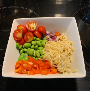 High Fiber Tex Mex Pasta Salad